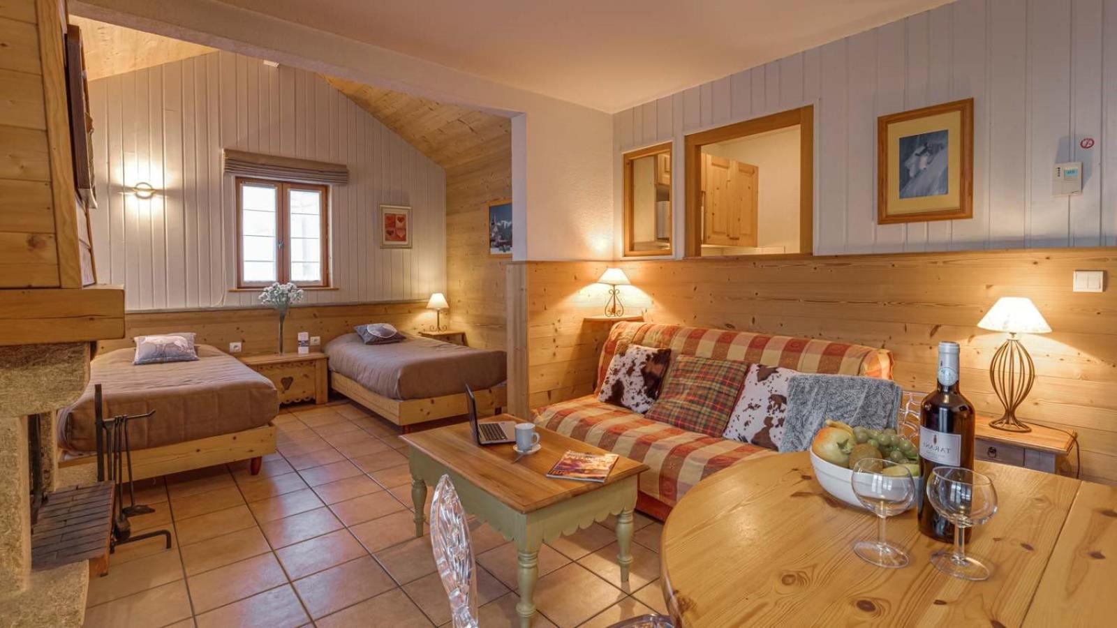 Appart'hotel Premium Panoramic-Village La Grave Zimmer foto